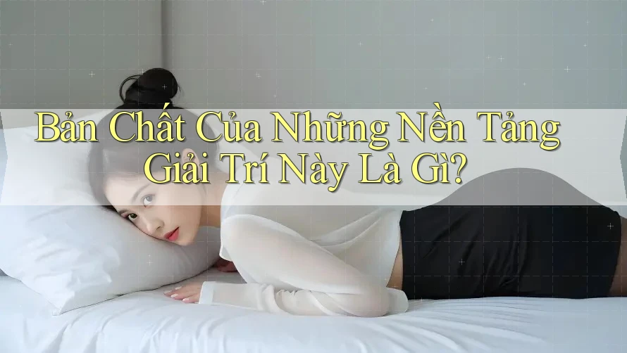 Bản Chất Của Những Nền Tảng Giải Trí Này Là Gì?