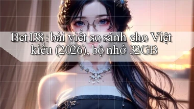 Bet138 bài viết so sánh cho Việt kiều (2026), bộ nhớ 32GB
