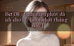 Bet138 đánh giá 1 phút dành cho PC [mới nhất tháng này]