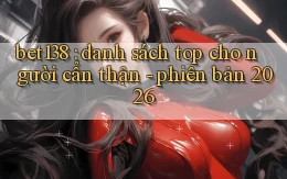 bet138 danh sách top cho người cẩn thận   phiên bản 2026