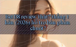 Bet138 review thật thẳng thắn (2026) hỗ trợ bàn phím chuột