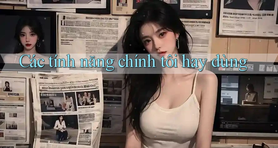 Các tính năng chính tôi hay dùng