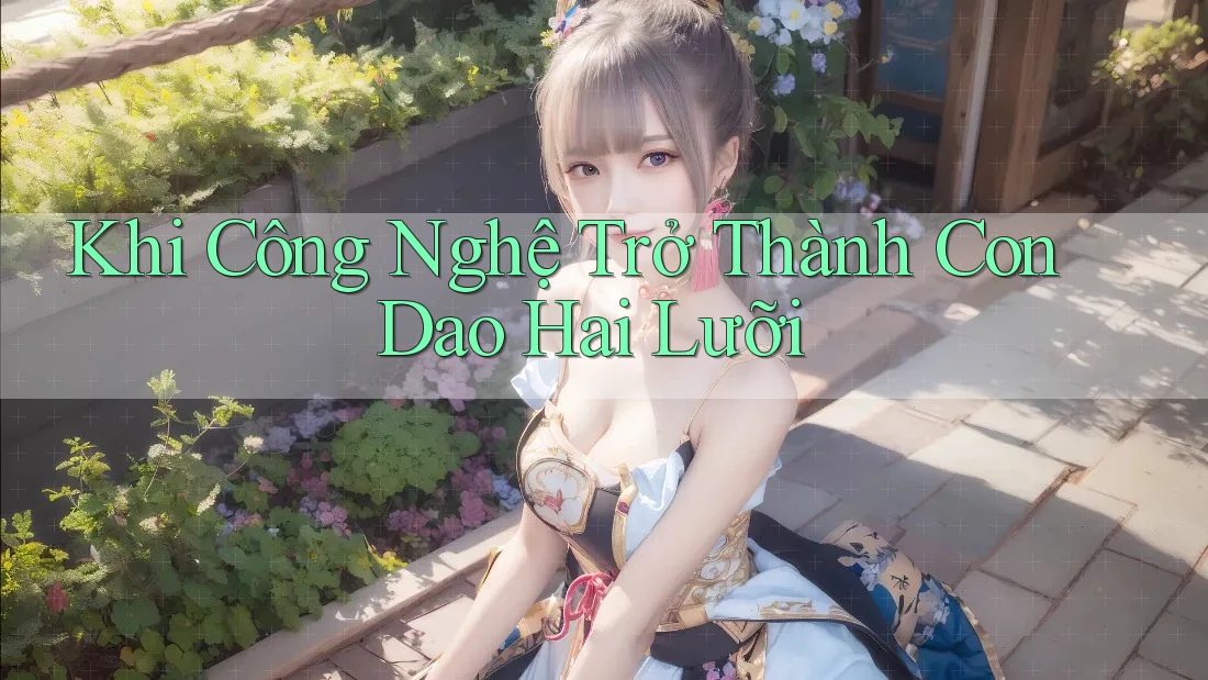 Khi Công Nghệ Trở Thành Con Dao Hai Lưỡi