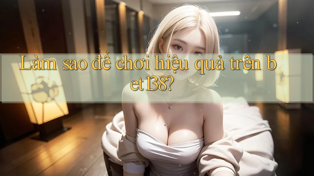 Làm sao để chơi hiệu quả trên bet138?