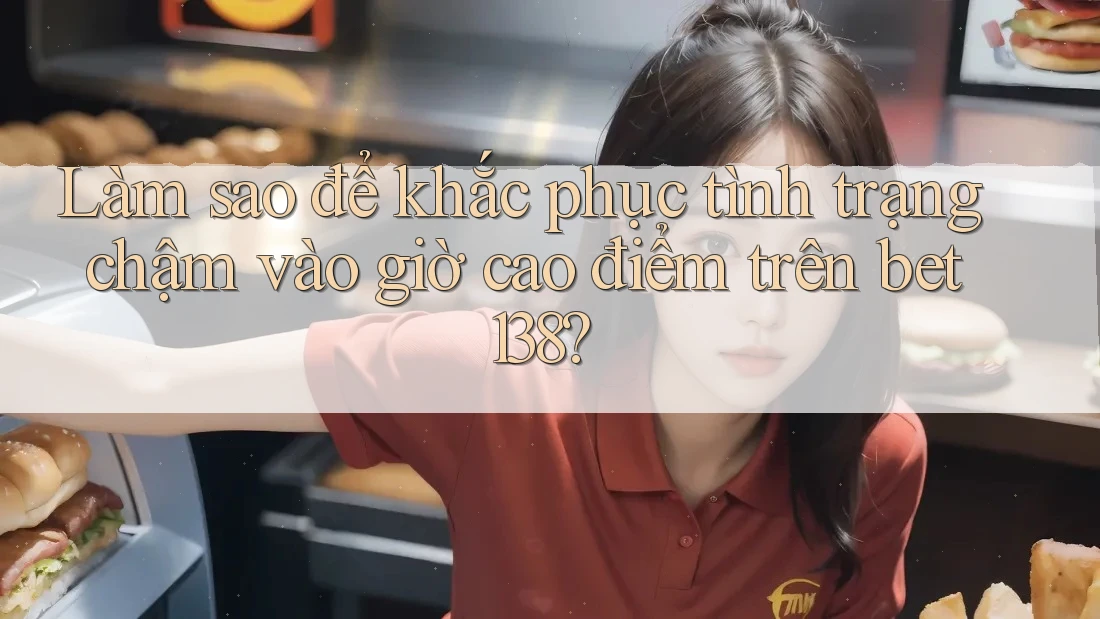 Làm sao để khắc phục tình trạng chậm vào giờ cao điểm trên bet138? Làm sao để khắc phục tình trạng chậm vào giờ cao điểm trên bet138?