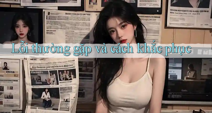 Lỗi thường gặp và cách khắc phục