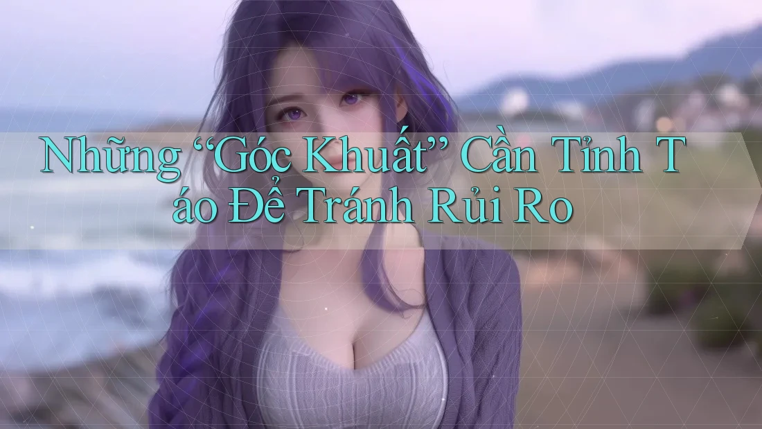 Những “Góc Khuất” Cần Tỉnh Táo Để Tránh Rủi Ro Những “Góc Khuất” Cần Tỉnh Táo Để Tránh Rủi Ro