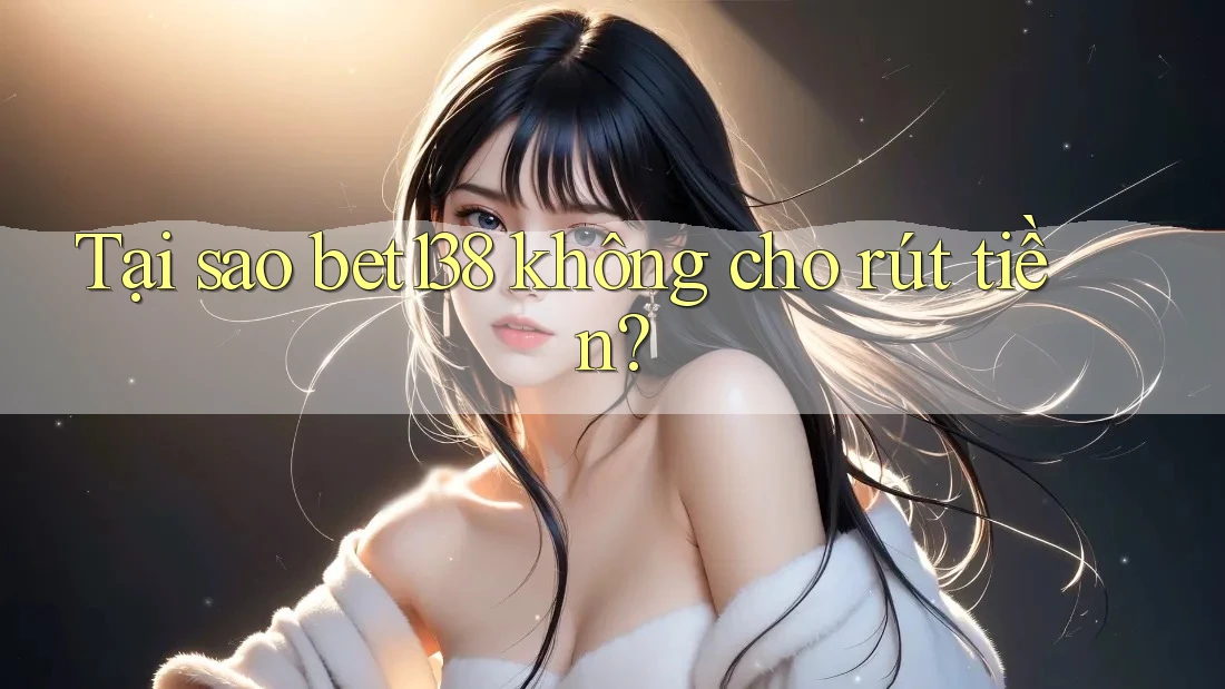Tại sao bet138 không cho rút tiền?