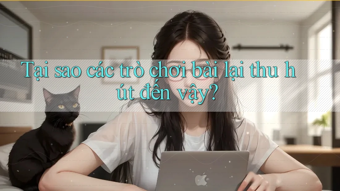 Tại sao các trò chơi bài lại thu hút đến vậy?
