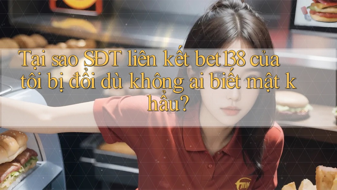 Tại sao SĐT liên kết bet138 của tôi bị đổi dù không ai biết mật khẩu?