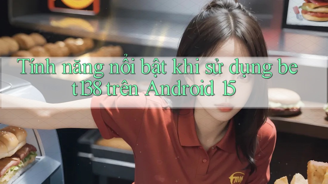 Tính năng nổi bật khi sử dụng bet138 trên Android 15