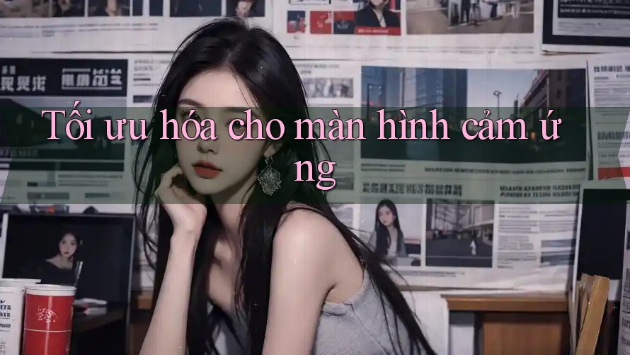 Tối ưu hóa cho màn hình cảm ứng