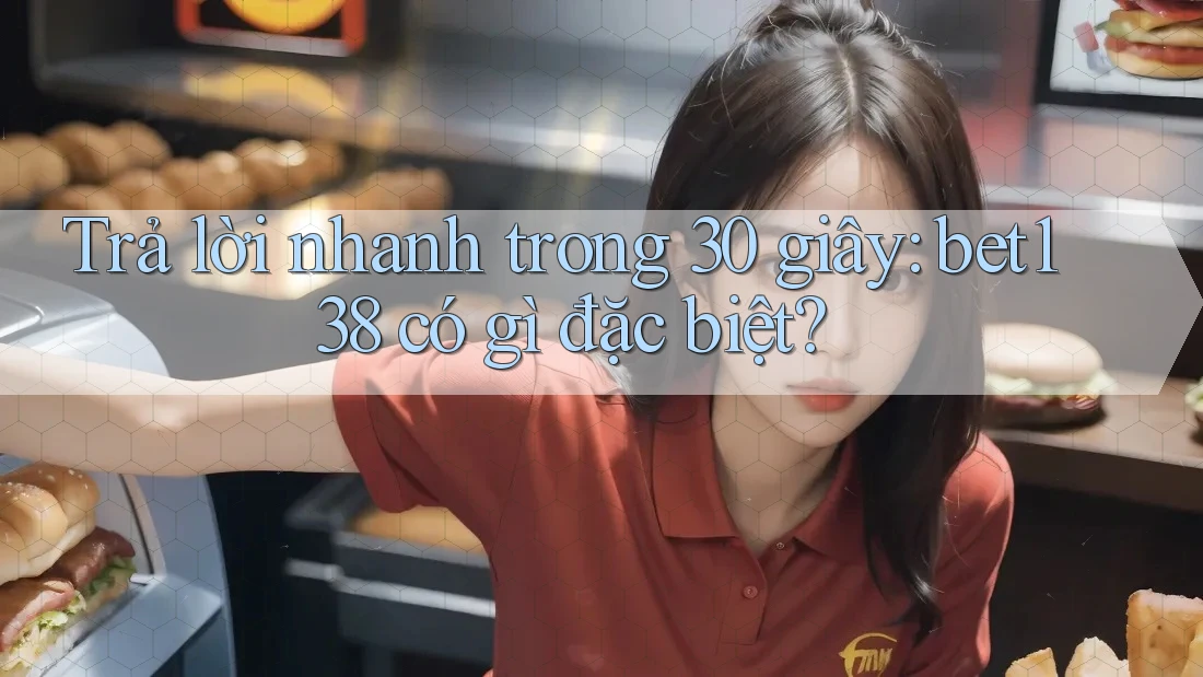 Trả lời nhanh trong 30 giây: bet138 có gì đặc biệt? Trả lời nhanh trong 30 giây: bet138 có gì đặc biệt?